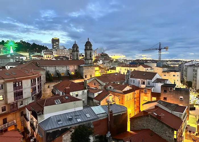 Acogedor Estudio En El Edificio Bahia Daire Vigo